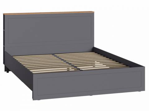 Кровать 11.53 Остин Серый Графит