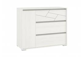 Комод с дверкой и тремя ящиками Аделина 4-4433