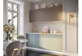 Кухонный гарнитур Оливия 2000 Шарли Мокко/Шарли Бриз