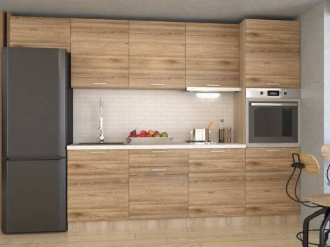 Кухонный гарнитур арт 7 Лофт 3000 мм