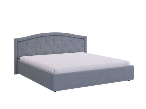 Кровать 1.8 Верона-2 велюр оникс