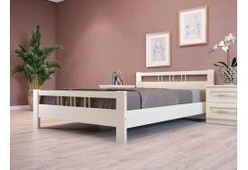 Кровать Вероника-3 1200 Белый античный