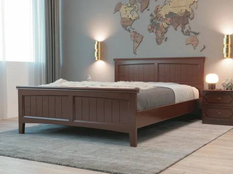 Кровать Грация-4 1600 Орех