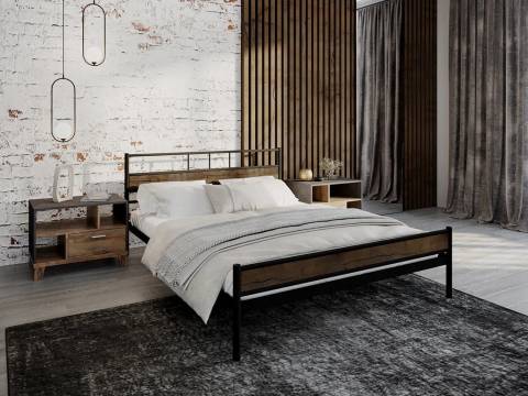 Кровать Альва 1600х2000 Черный