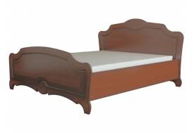 Кровать двойная 1400 Лотос Лак Орех