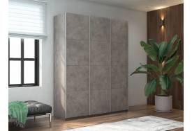 Шкаф-купе Прайм 3-х дверный 2100 три ДСП Бетон