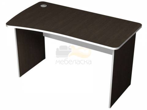 Стол письменный эргономичный левый с кабель каналом ПСЭ2.16Л