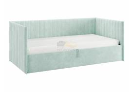 Кровать-софа с подъемным механизмом Твикс цвет велюра мята