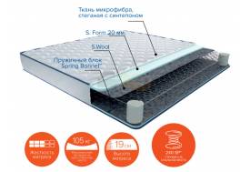 Матрас Брюс ширина 1200