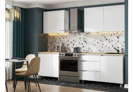 Кухонный гарнитур Денвер 2000 Белый текстурный