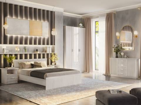 Спальня Сабрина-2 Ясень анкор светлый