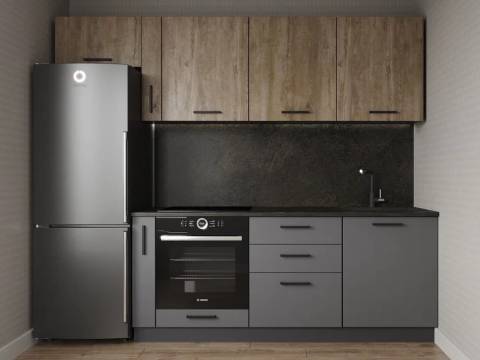 Кухонный гарнитур Умбра 2550 МДФ