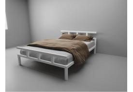 Кровать металлическая Лофт 800 белая