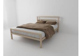 Кровать металлическая Куба 1800 бежевая