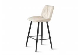 Стул барный Омега велюр catalana 02 светло-бежевый