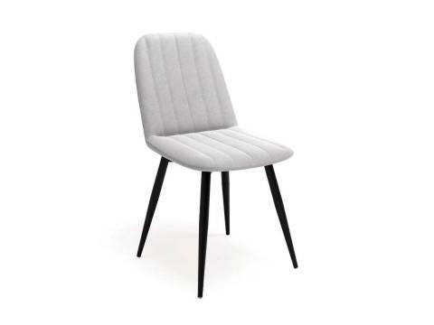 Стул Остин полоса светло-серый/черный - 4 шт