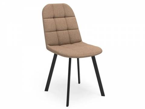 Стул Крафт светло-коричневый/черный - 4 шт