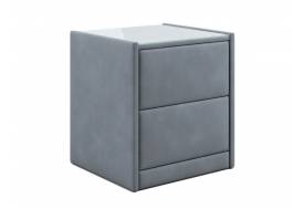 Тумба мягкая Аризона Вариант 6 Альба Темно-серый