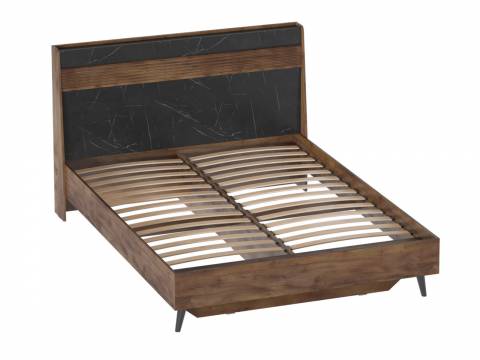 Кровать Браун с ламелями