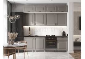 Кухня Престиж 2400 мм Браш Текстура Грей