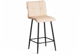 Полубарный стул Bari Бари экокожа бежевый