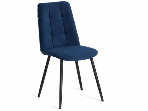 Стул обеденный Asti TREND велюр синий