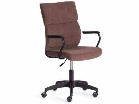 Кресло BENEFIT флок коричневый
