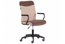 Кресло FLY флок коричневый/бежевый