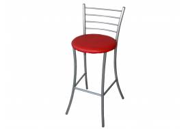 Стул Барный ДХ-2 обивка красный