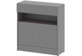 Обувница ОБ1 Энни Графит серый