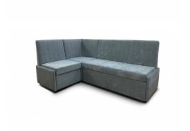 Угловой диван Призма Страйп со спальным местом вивальди 34