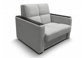 Диван Рэй 900х2000 Клетка с прямыми подлокотниками с МДФ вивальди 14