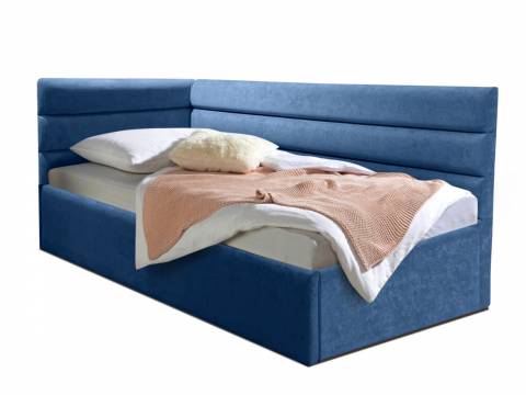 Кровать подростковая правая 900 Фрейм Модерн без подъема барон 15