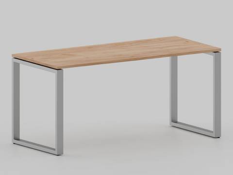 Стол с эффектом парения Лофт О-образные опоры серые ЛО.Кпо_8 800х1800 мм