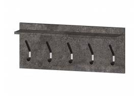 Вешалка Юми цемент темный