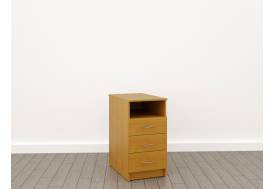 Тумба приставная для радиусного стола с открытой полкой 16мм (К-25) Менеджер