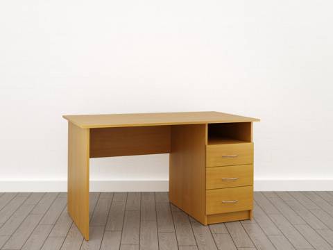 Стол прямой с тумбой (К-16) Менеджер