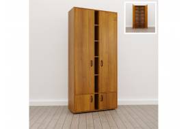 Шкаф для документов закрытый (С-21) Soft однотонный