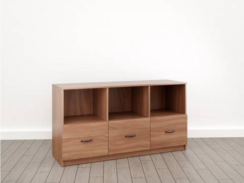 Тумба отдельностоящая 3 ящика (Л-21) Радиус