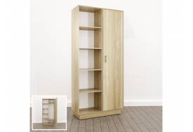Шкаф комбинированный Правый (О-14) Eclectic lite одноцветный Дуб рокпайл