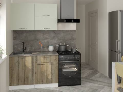 Кухонный гарнитур Анхель лайт 1200 мм