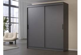 Шкаф-купе Гранд-1 2000 Графит-двери ЛДСП