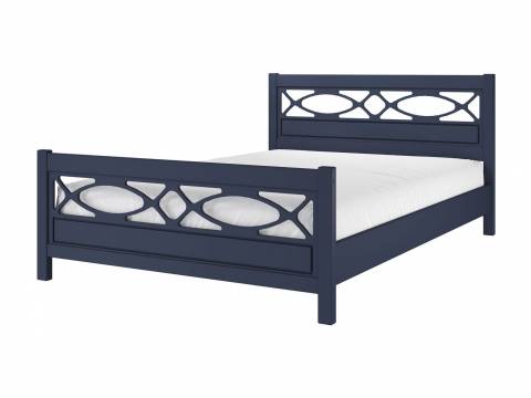 Кровать Лоренса 1400 Темный лазурный