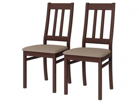 Стул Батист Дуб коньяк-серо-бежевый - 2шт