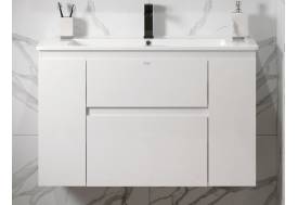 Тумба с раковиной Eva 100 белая