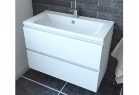 Тумба с раковиной Bali 900 навесная 2 ящика
