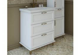 Тумба с раковиной Bali Classic 750 напольная 3 ящика