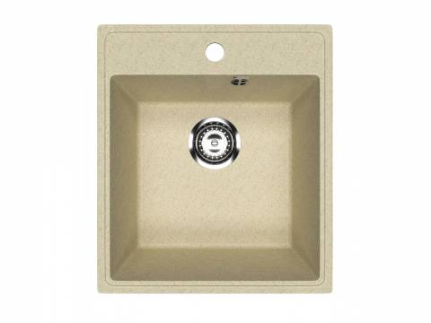 Кухонная мойка Uperwood ECON UPD-404-002 бежевая матовая