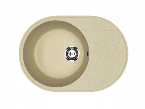Кухонная мойка Uperwood ECON UPD-107-002 бежевая матовая