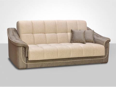 Диван Кристалл блок НПБ Дюна миндаль-каштан